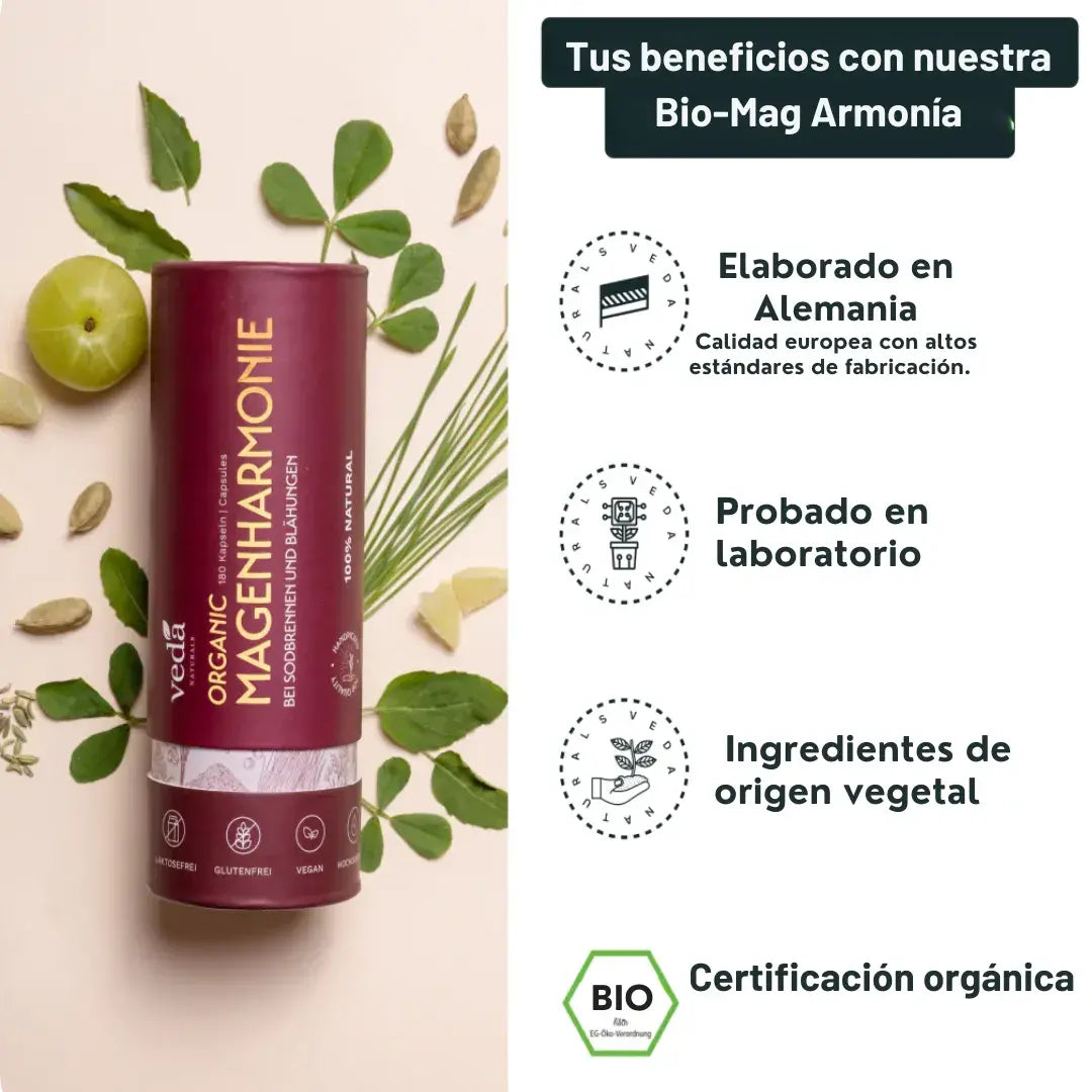 Bio Magenharmonie® - alivio natural del reflujo y acidez estomacal