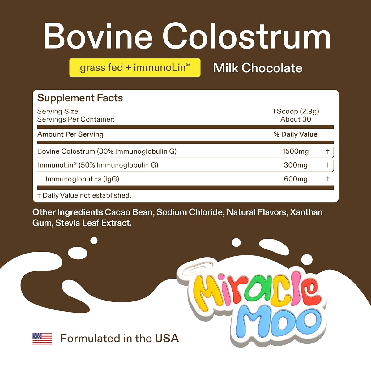 Miracle Moo™ Original con ImmunoLin® – Fórmula concentrada para digestión, piel e inmunidad