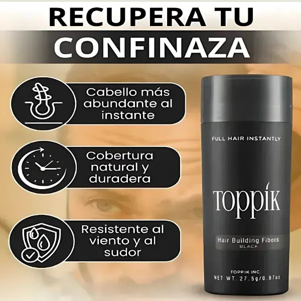 Fibra Capilar Premium + aplicador + Guía para aplicar |Look Profesional