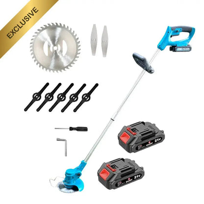 PowerTrim 21V™️ 🌿 Cortadora Inalámbrica Multifuncional + Kit Completo de Accesorios (🔥SUPER OFERTA🔥)