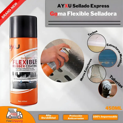 Spray sellador impermeable avanzado + secado rápido + barrera resistente al agua y humedad