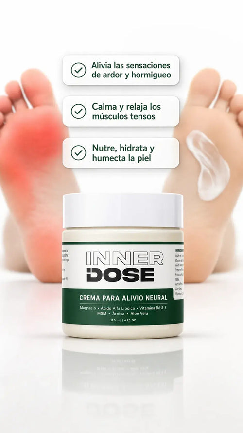 Elixir de Magnesio Inner Dose- Calma Instantánea de Ardor + Descanso Nocturno Profundo