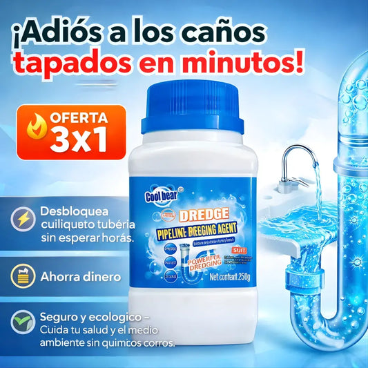 TurboDrain Pro - Destape rápido + Ahorro garantizado - ¡¡Promo 3x1!!