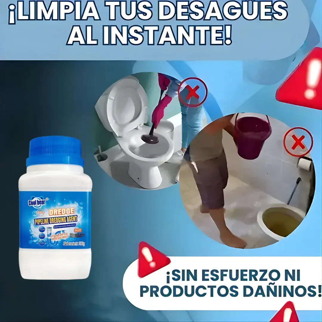 TurboDrain Pro - Destape rápido + Ahorro garantizado - ¡¡Promo 3x1!!