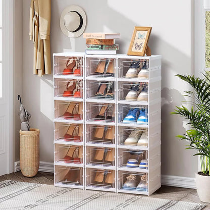 ✨ FlexiShoe - Zapatera Plegable de 6 Niveles