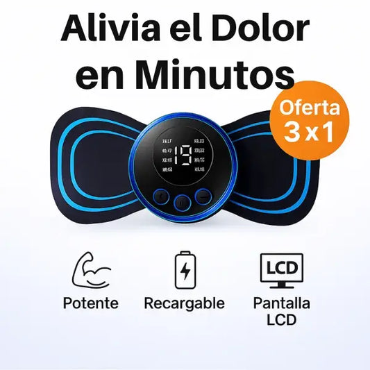 Masajeador inalámbrico de alta tecnología con estimulación NMES |OFERTA 3 X 1| 6 modos