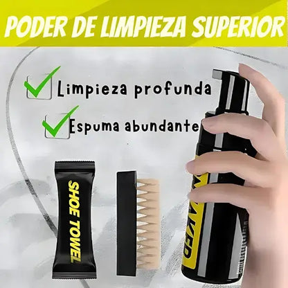 Kit Premium para Zapatillas + Estuche + Cepillos y Toalla