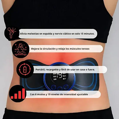 Masajeador inalámbrico de alta tecnología con estimulación NMES |OFERTA 3 X 1| 6 modos