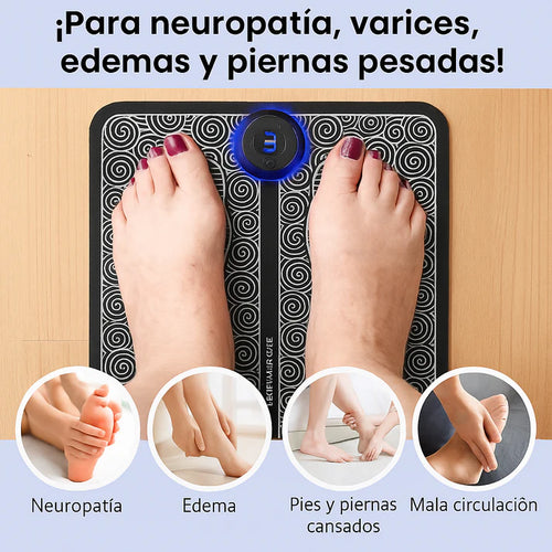 Tapete terapeuta profesional | 8 Modos · Recargable · Plegable