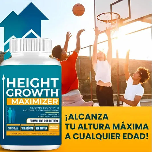 Height Growth® Original – Crece naturalmente, sin gluten ni azúcar
