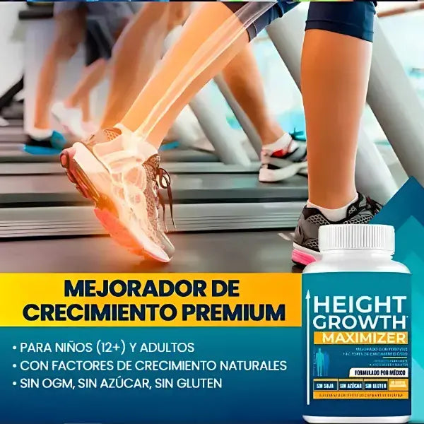 Height Growth® Original – Crece naturalmente, sin gluten ni azúcar