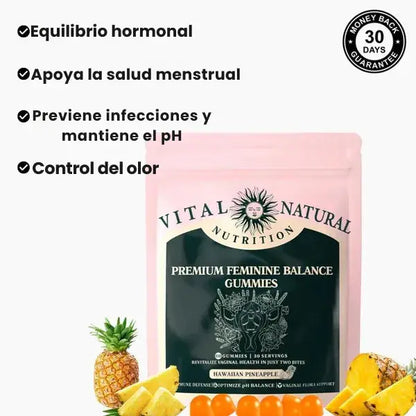 VITAL NATURAL® Original sabor piña- Bienestar íntimo desde la primera semana