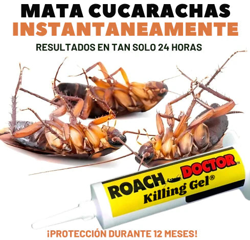 Roach Killing Gel® Profesional – Jeringa de precisión 30g + Fórmula experta