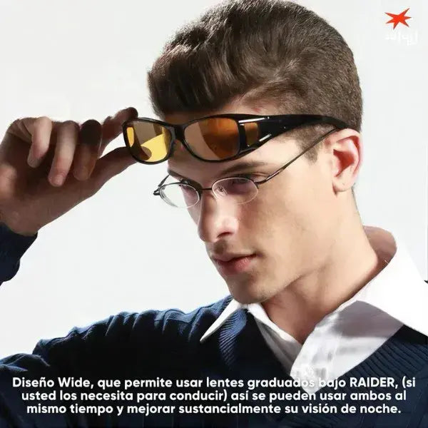 Set de Lentes HD de Alta Definición para Día y Noche  (x2) - Compatibles con Lentes medicados