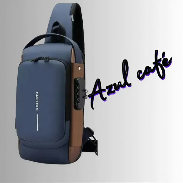 Bolso Antirrobo con USB + Impermeable + Estilo Premium