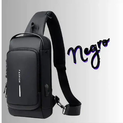 Bolso Antirrobo con USB + Impermeable + Estilo Premium