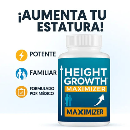 Height Growth® Original – Crece naturalmente, sin gluten ni azúcar