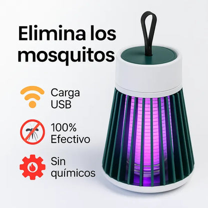 Lámpara Antimosquitos Premium con Luz UV de Alta Frecuencia – Protección Elegante y Sin Químicos