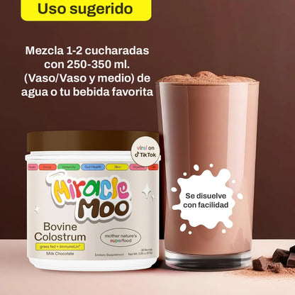 Miracle Moo™ Original con ImmunoLin® – Fórmula concentrada para digestión, piel e inmunidad